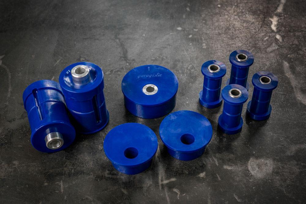 E30 Complete Bushing Kit - Poly and Delrin