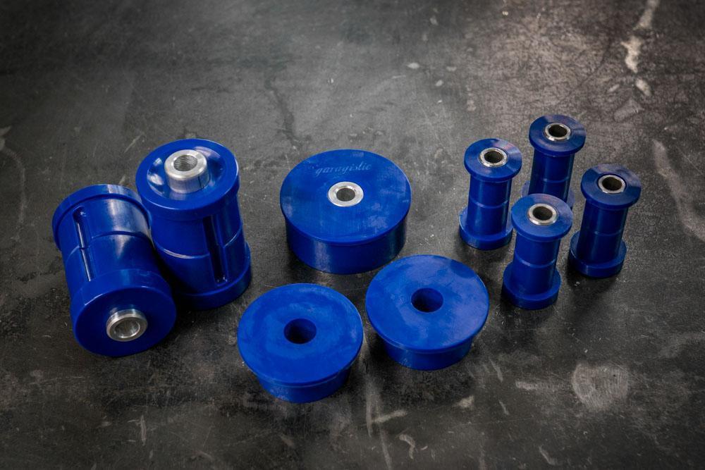 E30 Complete Bushing Kit - Poly and Delrin