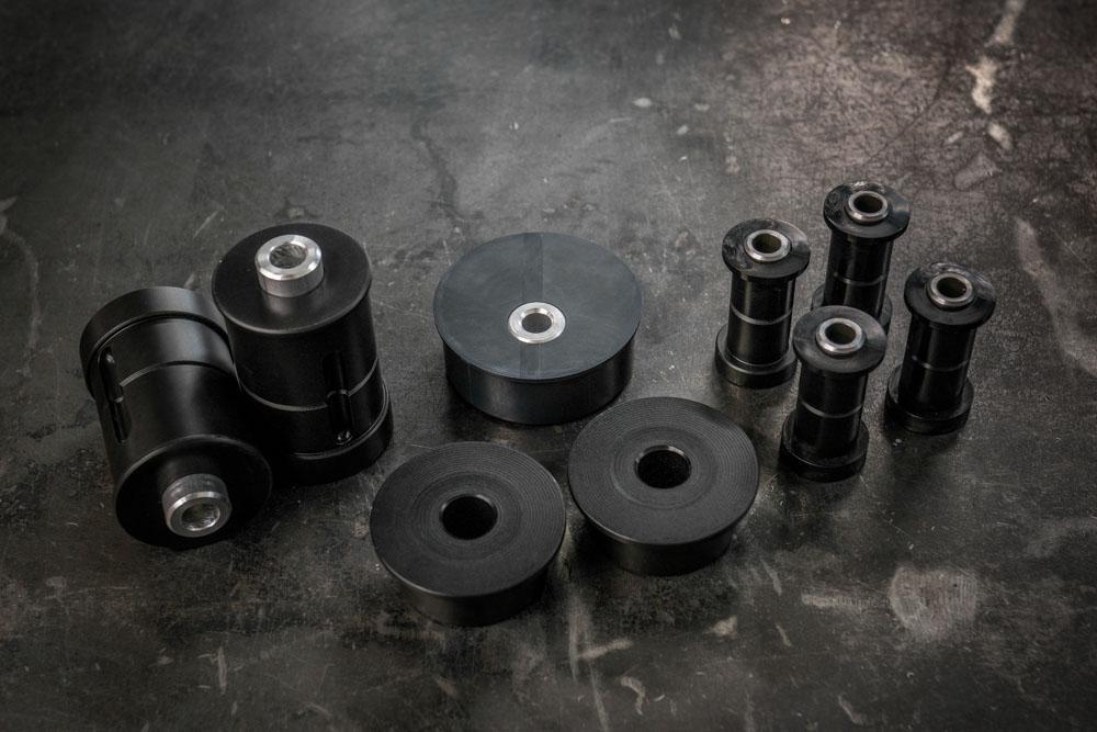 E30 Complete Bushing Kit - Poly and Delrin