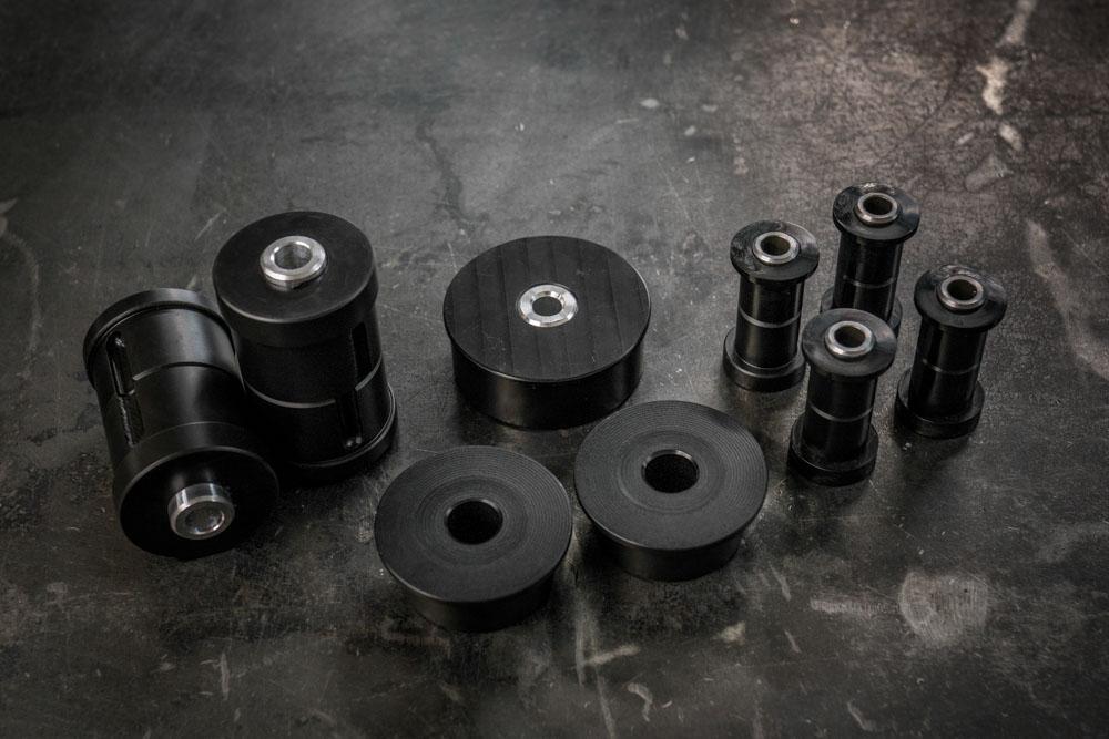 E30 Complete Bushing Kit - Poly and Delrin