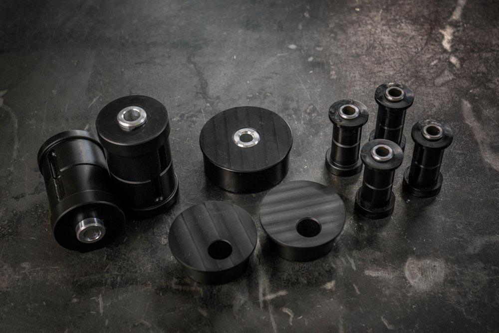 E30 Complete Bushing Kit - Poly and Delrin