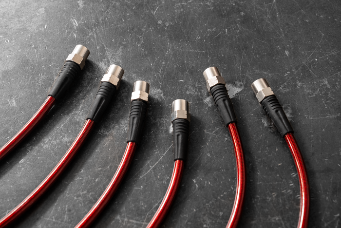 E30 Stainless Steel Complete 6 Brake Line Kit - DOT Compliant