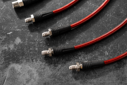E30 Stainless Steel Complete 6 Brake Line Kit - DOT Compliant