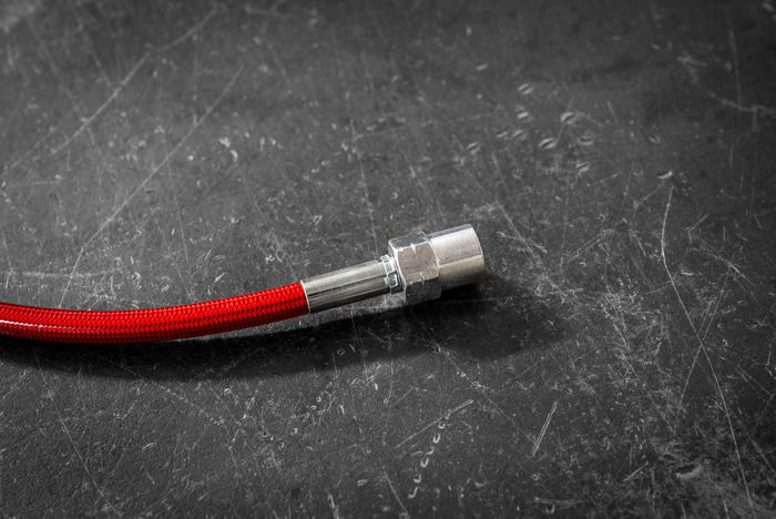 E28 Stainless Steel Clutch Line (M5, 535i) - V2-Brake and Clutch Lines-grip-drift-Garagistic-bmw