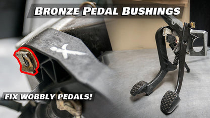 Bronze Clutch & Brake Pedal Bushings (Fits most BMW :E30, E36, E46, Z3, Z4)