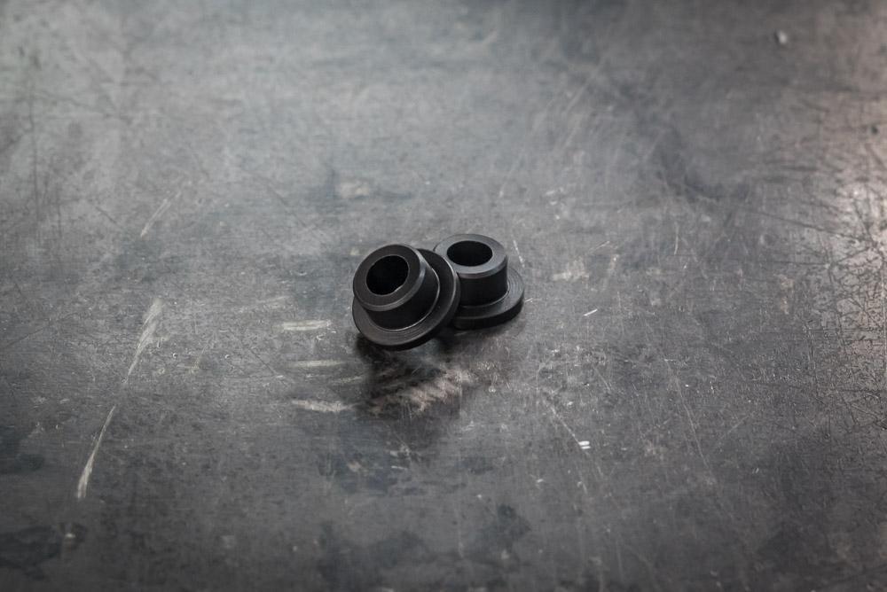 Delrin Round Carrier Shifter Bushings (E24, E30, E28, E34)-Shifter Bushings-grip-drift-Garagistic-bmw