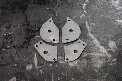 E36 Rear Subframe Mount Chassis Reinforcement Plates-Reinforcement Plates-grip-drift-Garagistic-bmw