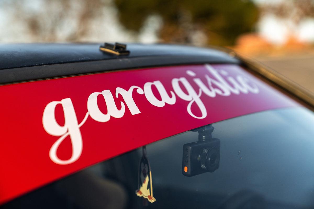 Garagistic Windshield Banner Sticker