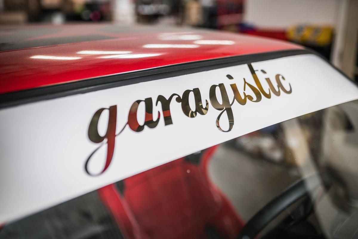 Garagistic Windshield Banner Sticker