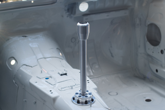 Garagistic Solid Chassis Mounted Short Shifter - E30, E36, E46-Shifters-grip-drift-Bare-Short-Delrin Standard-Garagistic-bmw
