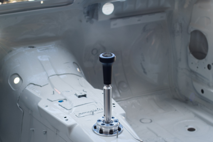 Garagistic Solid Chassis Mounted Short Shifter - E30, E36, E46-Shifters-grip-drift-Bare-Short-Delrin Standard-Garagistic-bmw