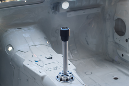 Garagistic Solid Chassis Mounted Short Shifter - E30, E36, E46-Shifters-grip-drift-Bare-Short-Delrin Standard-Garagistic-bmw