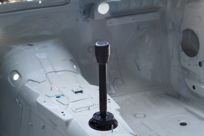 Garagistic Solid Chassis Mounted Short Shifter - E30, E36, E46-Shifters-grip-drift-Bare-Short-Delrin Standard-Garagistic-bmw