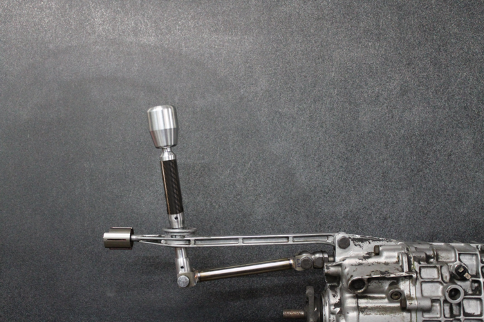 Garagistic Carbon Fiber Supreme Short Shifter - E46, E36, E30, Z4, Z3-Shifters-grip-drift-Bare-OEM-Aluminum Standard-Garagistic-bmw
