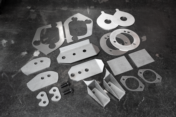 E46 Complete Chassis Reinforcement Kit - (323, 325, 328, 330, and M3)-Reinforcement Plates-grip-drift-NON M-Bare Shock Reinforcement-Garagistic-bmw