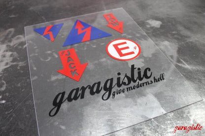 Garagistic Track Pack Stickers-Merch and Apparel-grip-drift-Garagistic-bmw