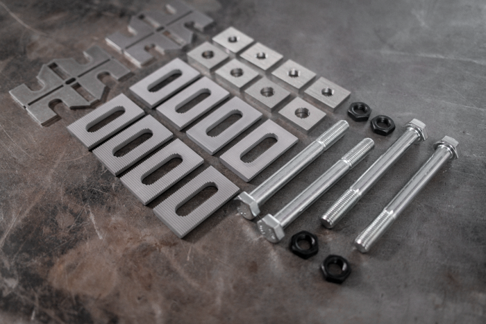 Garagistic - BMW E30 Serrated Camber and Toe Adjustment Brackets - Z3 compatible