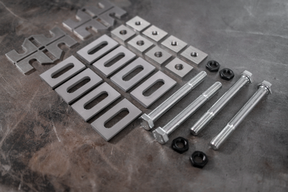 Garagistic - BMW E30 Serrated Camber and Toe Adjustment Brackets - Z3 compatible