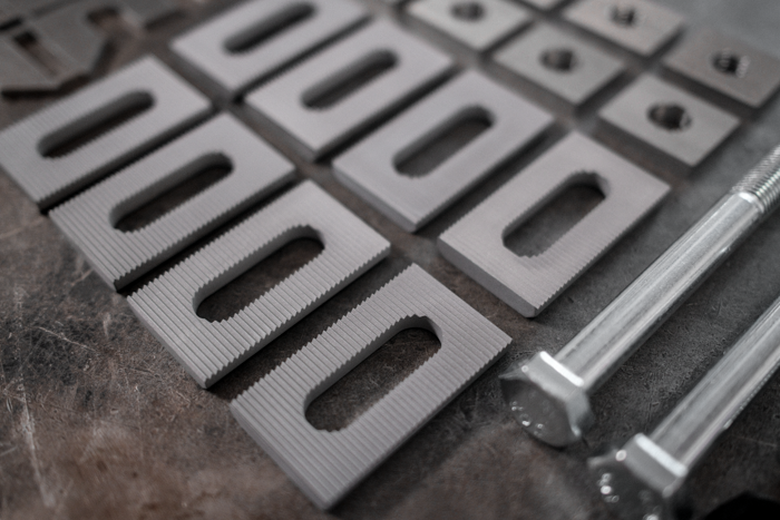 Garagistic - BMW E30 Serrated Camber and Toe Adjustment Brackets - Z3 compatible