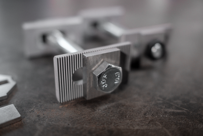 Garagistic - BMW E30 Serrated Camber and Toe Adjustment Brackets - Z3 compatible