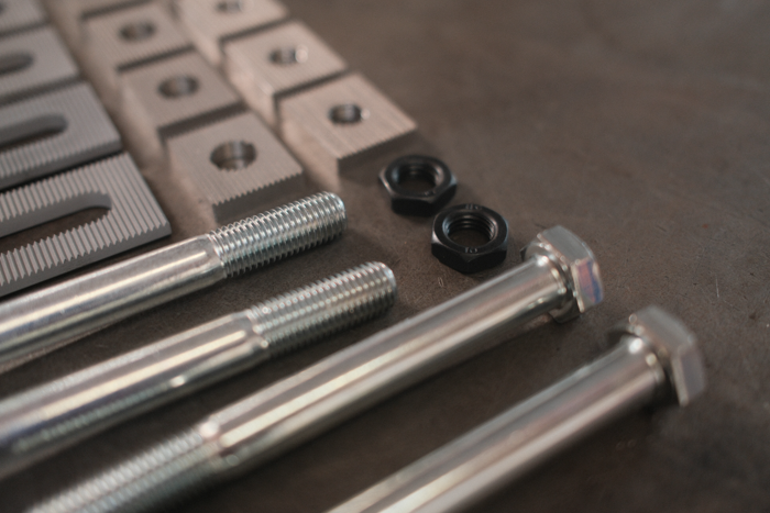 Garagistic - BMW E30 Serrated Camber and Toe Adjustment Brackets - Z3 compatible
