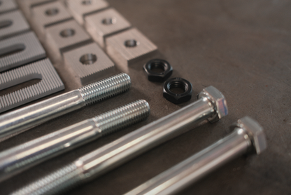 Garagistic - BMW E30 Serrated Camber and Toe Adjustment Brackets - Z3 compatible