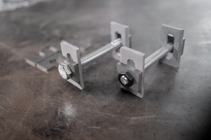 Garagistic - BMW E30 Serrated Camber and Toe Adjustment Brackets - Z3 compatible