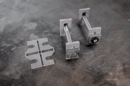 Garagistic - BMW E30 Serrated Camber and Toe Adjustment Brackets - Z3 compatible