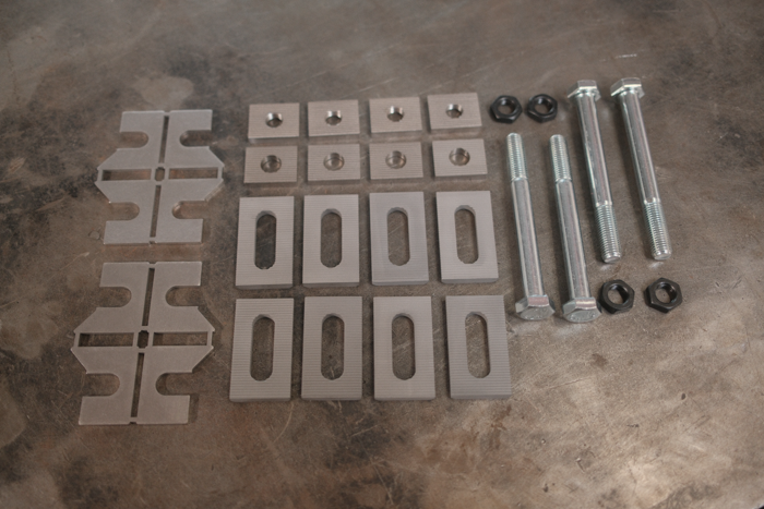 Garagistic - BMW E30 Serrated Camber and Toe Adjustment Brackets - Z3 compatible