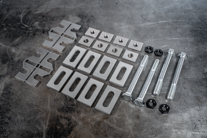 Garagistic - BMW E30 Serrated Camber and Toe Adjustment Brackets - Z3 compatible