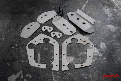 E46 Rear Chassis Reinforcement Kit (+ Pocket Reinforcements)