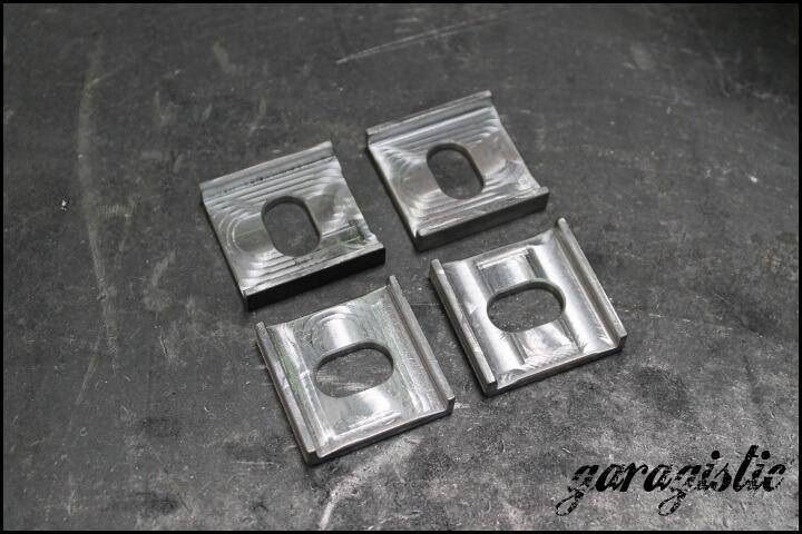 Garagistic Rear Subframe Camber and Toe Correction Brackets - E30, E28, E34, Z3