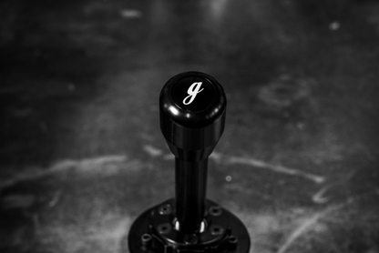 Standard Aluminum Shift Knob for BMW E21, E28, E30, E34, E36, E46-Shifter Accessories-grip-drift-Anodized-Recessed Option-Garagistic Logo Emblem-Garagistic-bmw