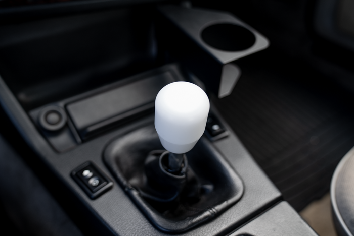Standard White Delrin Shift Knob for BMW E21, E28, E30, E34, E36, E46