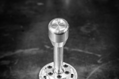 Standard Aluminum Shift Knob for BMW E21, E28, E30, E34, E36, E46-Shifter Accessories-grip-drift-Aluminum-Recessed Option-No Emblem-Garagistic-bmw