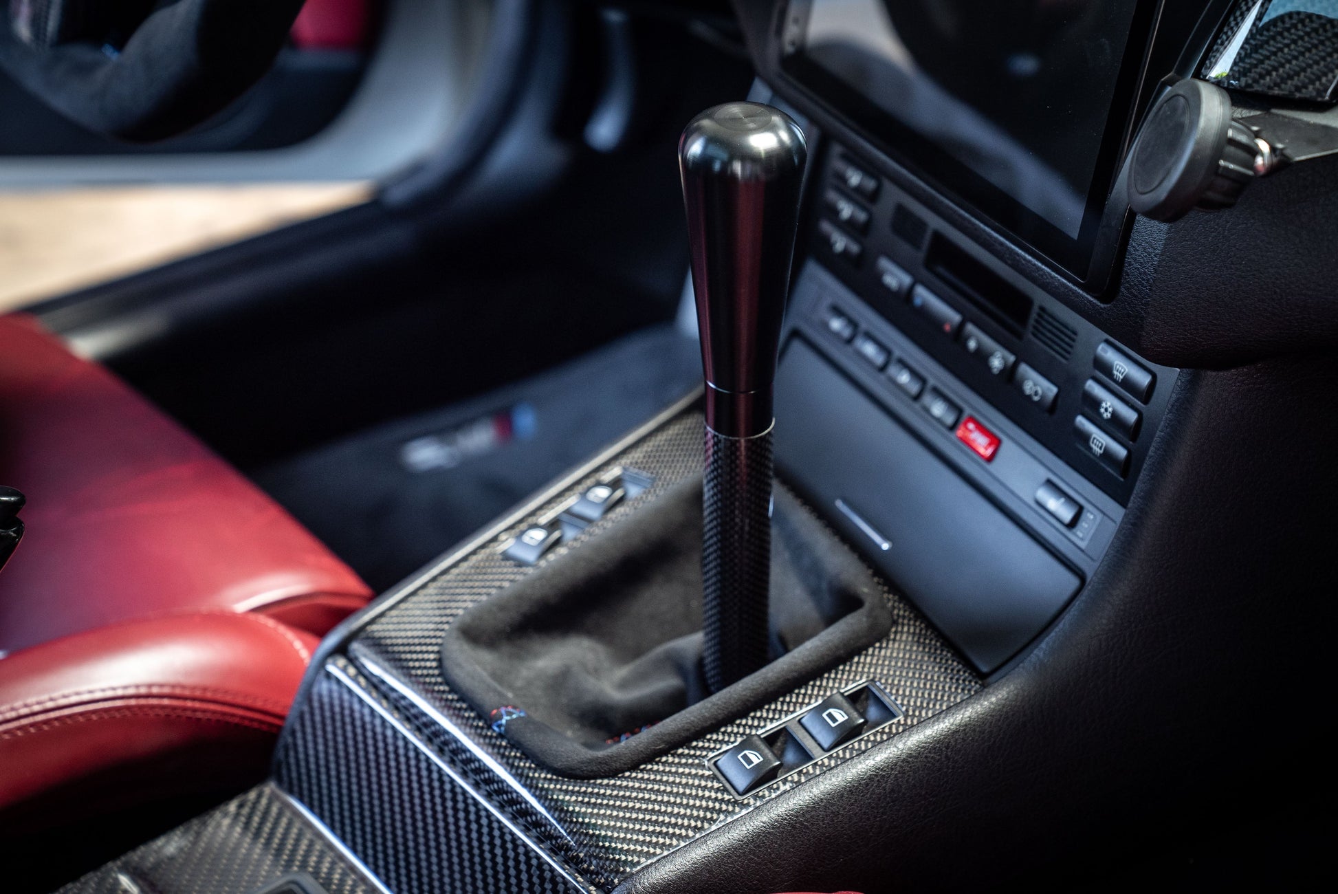 White Bat Delrin Shift Knob for BMW E21, E28, E30, E34, E36, E46-Shifter Accessories-grip-drift-White-Garagistic-bmw