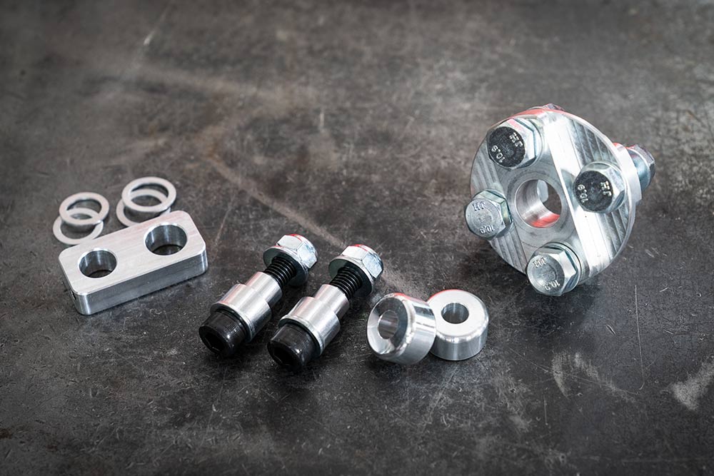 E30 Steering Rack Swap Kit (non-airbag version) - Z3, E36, E46-Steering Components-grip-drift-Add Aluminum steering coupler-Add power steering delete-Garagistic-bmw