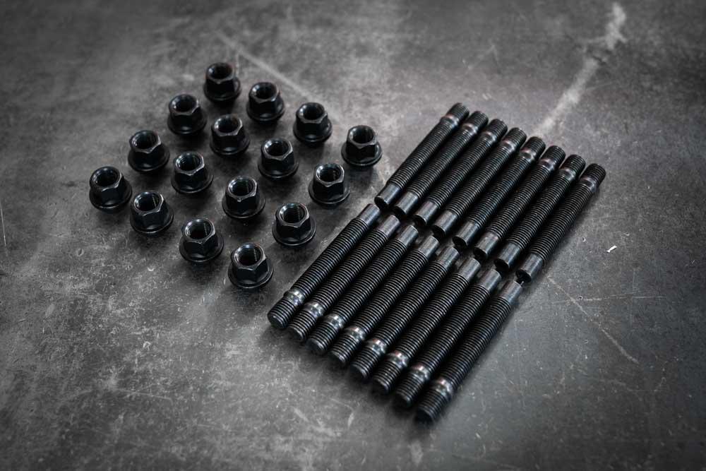 Garagistic Competition BMW Wheel Stud Conversion Kit: (4-Lug), E30 compatible-Wheel Studs and Nuts-grip-drift-90MM-Both!-Garagistic-bmw