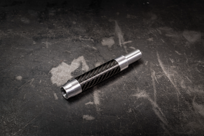 Garagistic Carbon Fiber Solid Shifter Rod - E30, E36, E46 Carbon Fiber (Short, Medium and Tall)-Shifter Accessories-grip-drift-Small-Bare-Garagistic-bmw