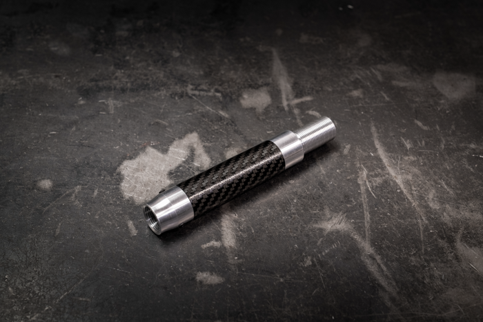Garagistic Carbon Fiber Solid Shifter Rod - E30, E36, E46 Carbon Fiber (Short, Medium and Tall)
