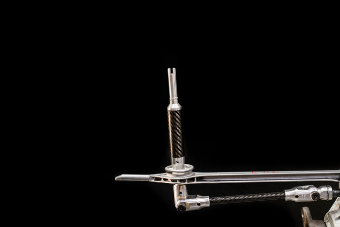 Garagistic Solid Shifter Rod - Carbon Fiber OEM Slotted (E30, E36, E46)