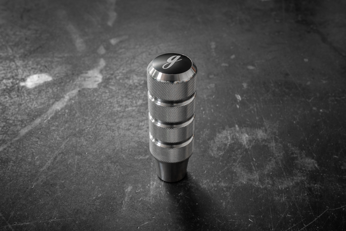 Garagistic Knurled Aluminum Shift Knob - E30, E36, E46, E82, E92-Shifter Accessories-grip-drift-Aluminum-Add Garagistic emblem-Garagistic-bmw