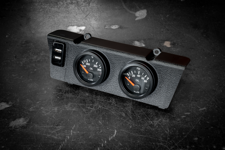E30 Luxury Gauge Pod w/ USB plug-Interior Parts-grip-drift-Garagistic-bmw