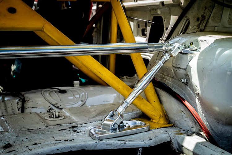 LTW Carbon Fiber E36 Modular 3 Piece Rear Strut Bar - 318, 325, 328, M3
