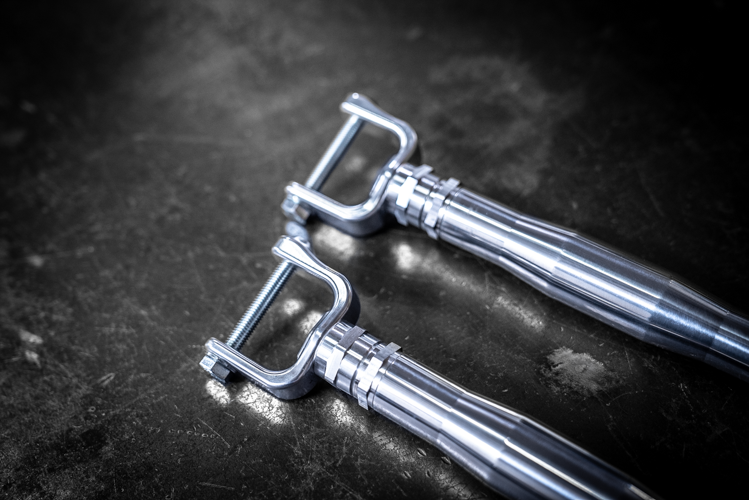 LTW E36 Modular 3 Piece Rear Strut Bar - 318, 325, 328, M3-Strut Bars-grip-drift-No Thanks-Raw Aluminum-Garagistic-bmw