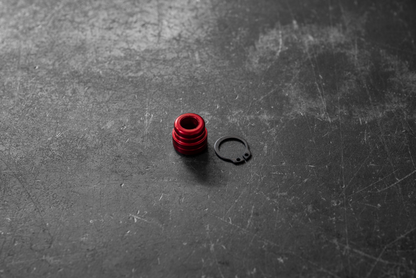 BMW E30 Throttle Cable Bushings - Billet Aluminum - M20, M10-Engine Accessories-grip-drift-Anodized Red-No thanks-Garagistic-bmw