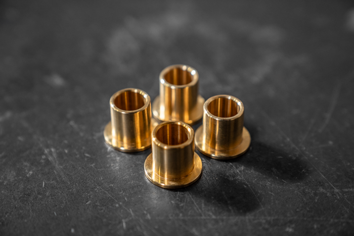 BMW E30 Throttle Cable Bushings - Billet Aluminum - M20, M10