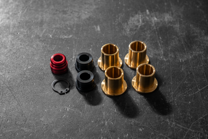 BMW E30 Throttle Cable Bushings - Billet Aluminum - M20, M10