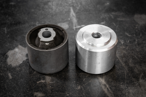 E46 (Non-M), Z4, F22 Solid Aluminum Rear Differential Carrier Bushing - 330i, 325i-Suspension Bushings-grip-drift-Garagistic-bmw