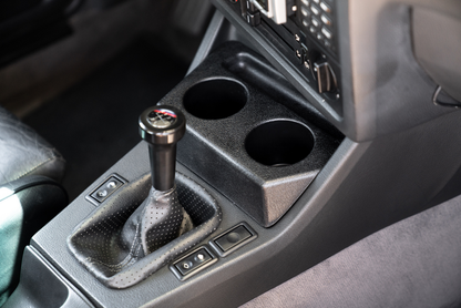 Garagistic E30 Center Console Dual Cup Holder - 325i, M3, 318is
